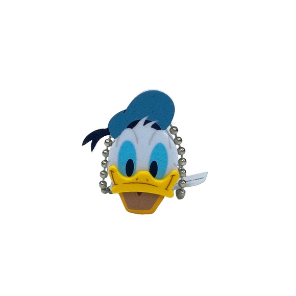 Disney Parks "Park Life" 3D Foam Keychain Beaded Chain - Donald Duck - Picture 1 of 2